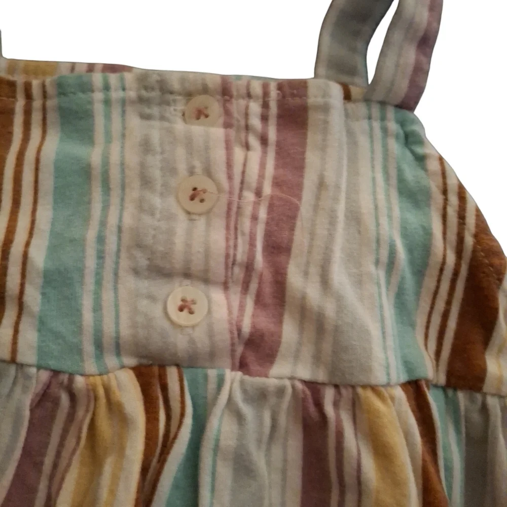 Carter's Pastel Striped Romper